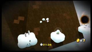 Super Mario Galaxy 2 Whomp Silver Star Speed Run Speedy Comet [upl. by Krilov]