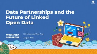 Data Partnerships and the Future of Linked Open Data  Wikimania [upl. by Madaras]