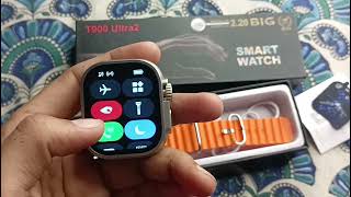 t900 ultra 2 smartwatch connect to phone t900 ultra 2 smartwatch review smart watch ultra watch [upl. by Hastings]