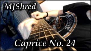 Caprice 24 Paganini Metal Version [upl. by Etan]