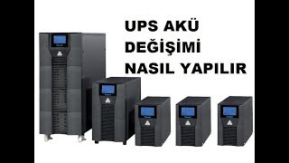 Ups Akü Değişimi Nasıl Yapılır  HD Video Ups How to Make Battery Change [upl. by Sigismond]