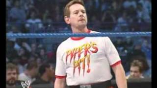 Sean OHaire w Roddy Piper vs Chris Benoit  SmackDown 05292003 [upl. by Fredek]