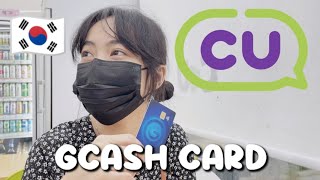 USING MY GCASH CARD AT CONVENIENCE STORE IN KOREA [upl. by Lorin278]