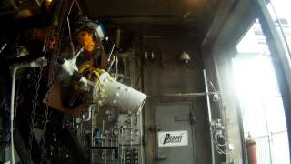 Purdue Project Morpheus Combustor  Hotfire [upl. by Yvonne]