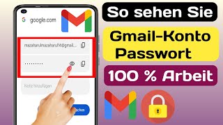 So sehen Sie das GmailIDPasswort auf dem Handy Neu 2024 [upl. by Ennaisoj]