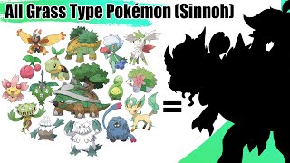 All Grass Type Pokémon Fusion Gen 4 Sinnoh  All Ashs Pokémon Fusion  Max S [upl. by Ynaffit58]