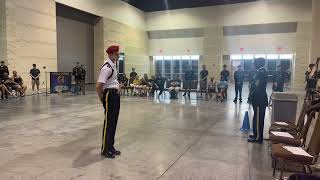 Marmion Academy Drill Team  JROTC Nationals  Armed Solo Exhibition [upl. by Euhc]