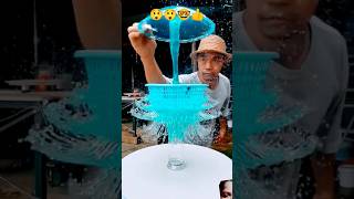 Slow motion effect videowaterslow motionyoutubeprio experiment 😀😘 [upl. by Block]