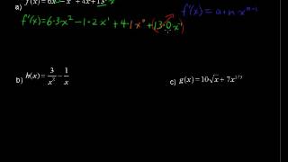 How to Use the Power Rule of Differentiation  Calculus Tips [upl. by Naot314]