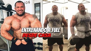 VICTOR REA IFBB PRO TRAINING YOUR WHOLE BODY STRONG FROM HOME [upl. by Nawed]