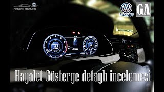 VW Passat Detaylı Hayalet Gösterge İncelemesi  Vlog3 [upl. by Angeline]