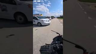 Biker Almost Taken Out [upl. by Hteboj329]