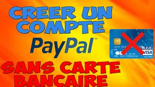 Comment créer un compte paypal sans carte bancaire [upl. by Renell]