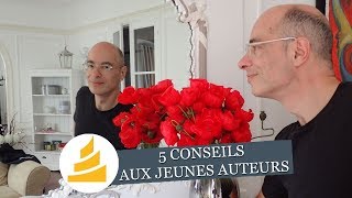 Bernard Werber donne 5 conseils aux jeunes auteurs [upl. by Ikey]