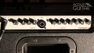 Review AER Compact 603 Acoustic Amp Review from Acoustic Guitar [upl. by Ardnaskela]