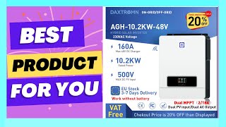 Daxtromn 10kw 102KW 2XMPPT OnOff grid Solar Hybrid Inverter [upl. by Relda]