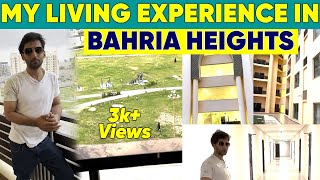 My Living Experience In Bahria Heights  Apartment Tour  Expenses  Facilities  Bahria Town Khi [upl. by Froma]