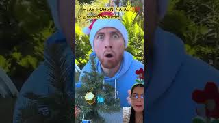 HIAS POHON NATAL 🫵⁉️ christmas comedy funny merrychristmas reaction prank [upl. by Soisanahta120]