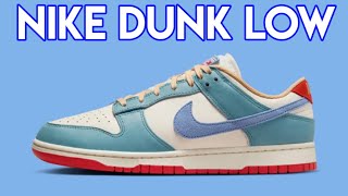 NIKE DUNK LOW “Denim Turquoise” [upl. by Ereynihc]