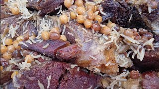 mobile market Bazar ghosht chawal part 2 kabuli pulao recipe food ramadan [upl. by Cate857]