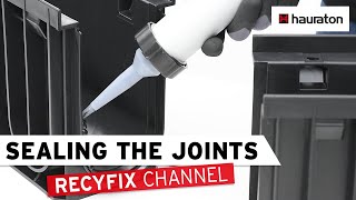 Sealing the Joints  RECYFIX Drainage Channel  Processing Tutorial [upl. by Esoranna]