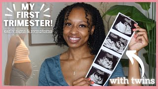 FIRST TRIMESTER RECAP  Early Signs amp Symptoms of a Twin Pregnancy [upl. by Delainey565]