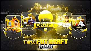 TRIPLE FUT DRAFT  ROAD TO 190 DE VALORACIÓN  EXPLICACIÓN F8TAL  DjMaRiiO [upl. by Llaccm]