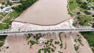 May 5 2024 Llano Texas Llano River flood stage [upl. by Osrick]