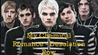 My Chemical Romance  Desolation Row Lyrics FULLHQ [upl. by Ihtraa]