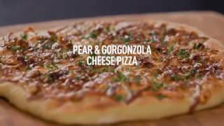 Pears amp Gorgonzola Cheese Pizza by Panasonic [upl. by Photina]