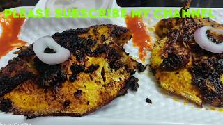 pomfret tandoori in gas oven [upl. by Olrak]