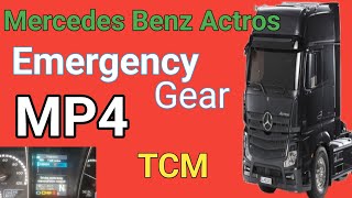 MP4 Mb4 Mercedes benz Actros  Emergency Gear Select  Gear kase Lgai [upl. by Eeliah]