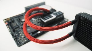 CUSTOM SLEEVING for your AIO COOLER [upl. by Hodess31]