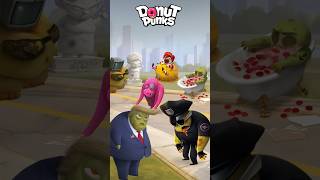 When the world ends but you’re still late for work🧟‍♂️ donutpunks mobilegame zombie monday [upl. by Adnical716]