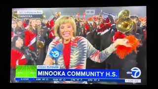 Minooka Community High School ABC7 Flyover [upl. by Marijane]