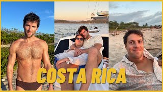 THE BEST VACATION EVER COSTA RICA GAY COUPLE  Taylor and Jeff [upl. by Lynelle]