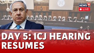 ICJ Hearing LIVE Day 5  ICJ On Israel Palestine Conflict LIVE Updates  PM Netanyahu News  N18L [upl. by Ryon]