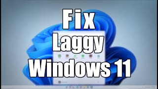 Fix laggy windows 11  10 [upl. by Keiko551]