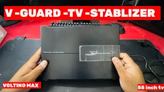 VGuard Voltino Max TV Stabilizer  Applicable for Smart TVs up to 140cm 55  2 Year Warranty [upl. by Vittorio]