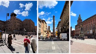 Bologna EmiliaRomagna Walking Tour 4K Italy [upl. by Sorel]