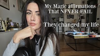 Top 4 affirmations that MADE ME MANIFEST EVERYTHING I WANTED FAST [upl. by Ferriter]