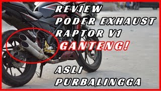 Knalpot Racing CB150R Raptor V1 Review 2023 [upl. by Franzoni999]