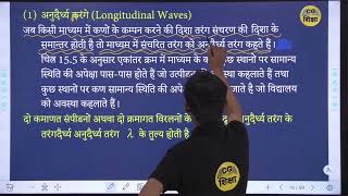 CLASS 11TH PHYSICS CHAPTER  15 II तरंगें Waves II PART  7 BY CG BOARD CG SHIKSHA [upl. by Aksoyn371]