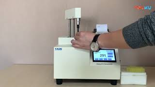 Osmometer model OSMO210 demo [upl. by Nydnarb200]