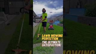 From Overgrown to Perfectly Mowed – Satisfying Lawn Cut [upl. by Epperson895]