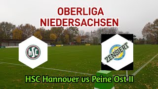 Oberliga Niedersachsen HSC Hannover vs Peine Ost II [upl. by Niarbo941]