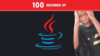 Java for the Haters in 100 Seconds [upl. by Elladine]