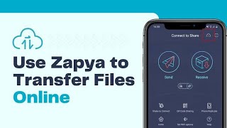 How to use and Install Zapya App for Transfer And Receiving Data  Zapya App [upl. by Behn57]