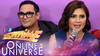 Vina Morales and Keempee de Leon visit Showtime Online  Showtime Online Universe [upl. by Ramburt]