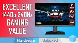 My New Favorite 1440p Monitor  MSI MAG274QRX Review [upl. by Dong912]